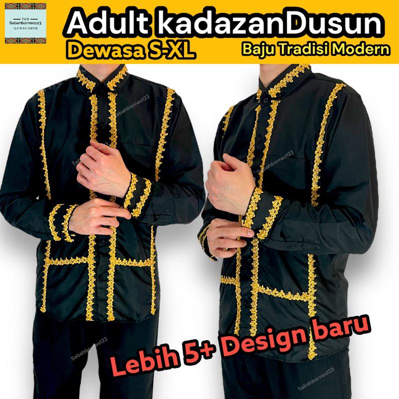 Baju Kadazan Dusun Lengan Panjang Ethnic Sabahan Baju Tradisi Kadazan ...