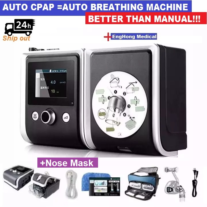 BMC Portable CPAP Breathing Machine (Auto) For Obstructive Sleep Apnea