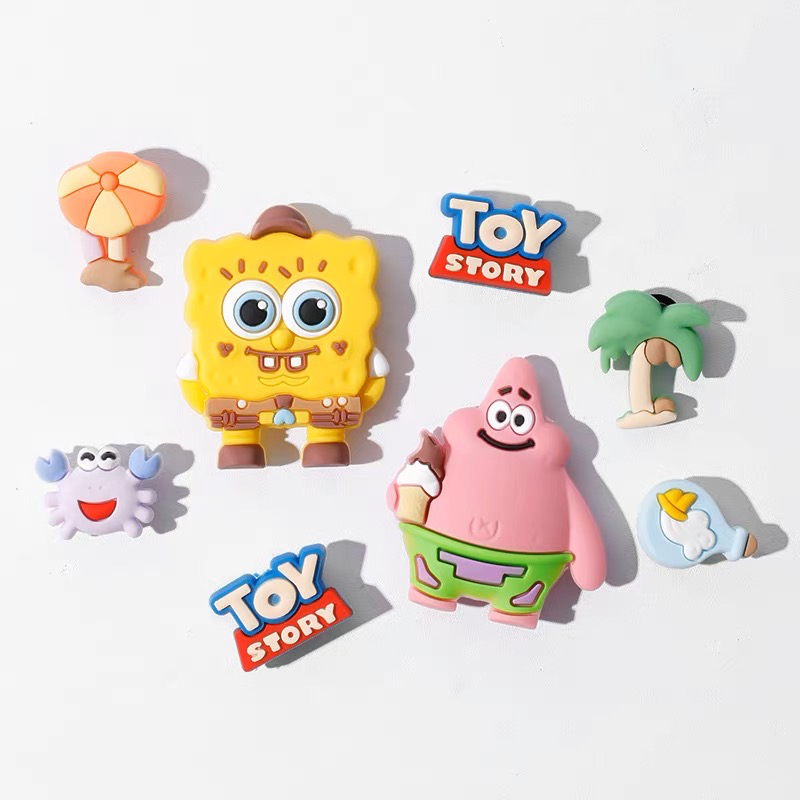 MALAYSIA STOCK!!! JIBBITZ CROCS BUTTON CROCS CHARMS CARTOON SEA COCONUT