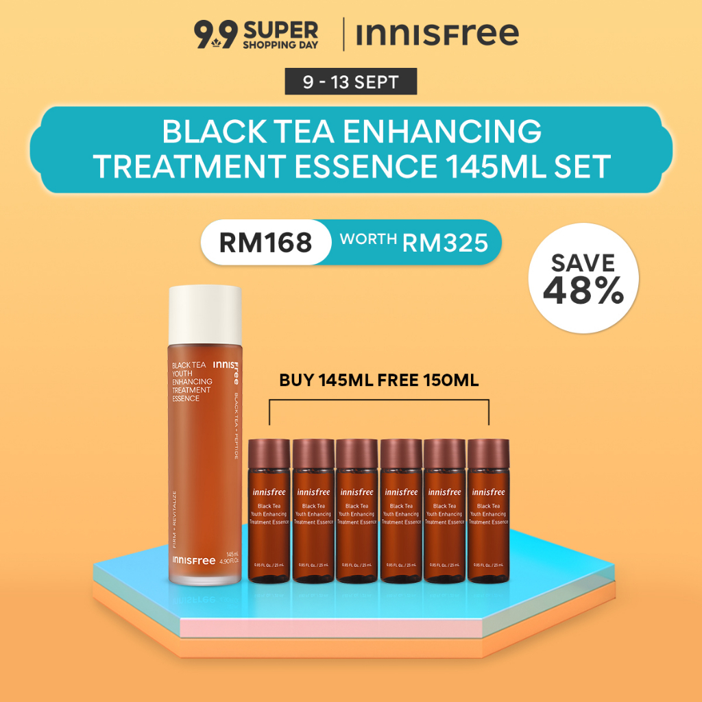 [913 SEP MEMBER EXCLUSIVE SET] INNISFREE Black Tea Youth Enhancing