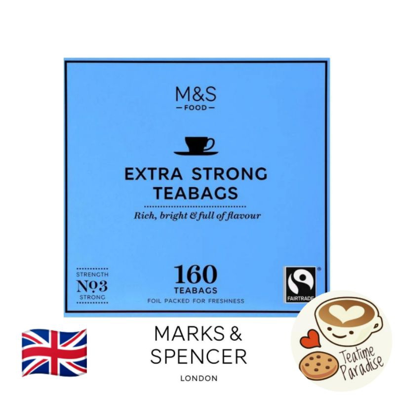 Marks & Spencer (M&S) Extra Strong Teabags 80's / 160's Shopee Malaysia
