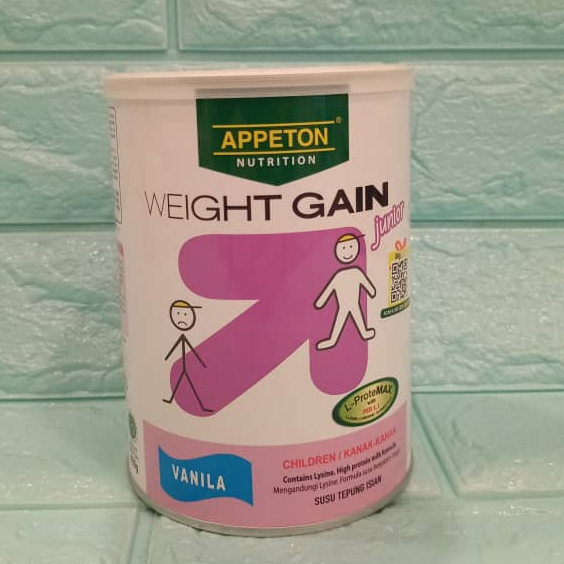 APPETON Weight Gain Children ( Vanilla ) 450g Shopee Malaysia