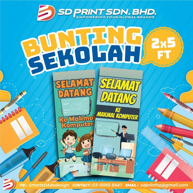 BANNER PINTU KELAS | SELAMAT DATANG | MAKMAL KELAS | RBT | PUSAT SUMBER ...