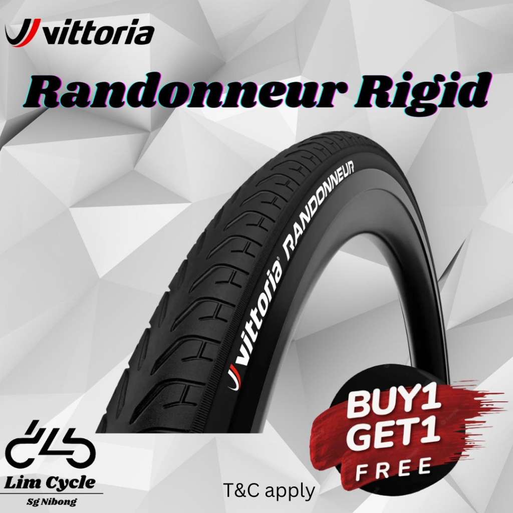 Vittoria Pneu rígido urbano E-Randonneur Graphene 2.0 700C x 2.00| Bikeinn
