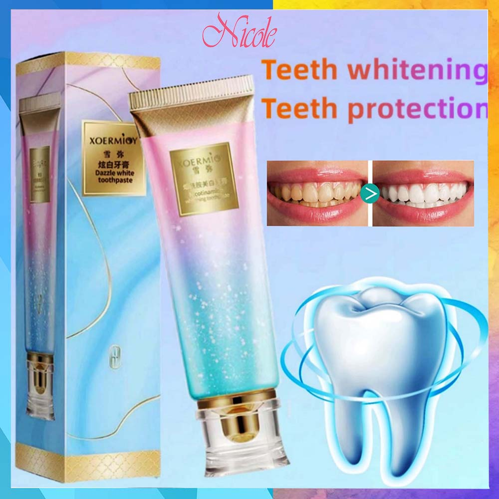 100g Bodyaid Ubat Gigi Teeth Whitening Gigi Putih Whitening Toothpaste ...