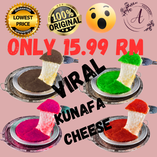 Viral Kunafa Cheese different flavors original Shopee Malaysia