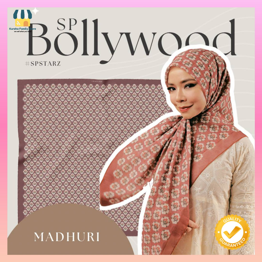 SHAWLPUBLIKA : Bollywood Series Tudung Cotton Floral Printed Square ...