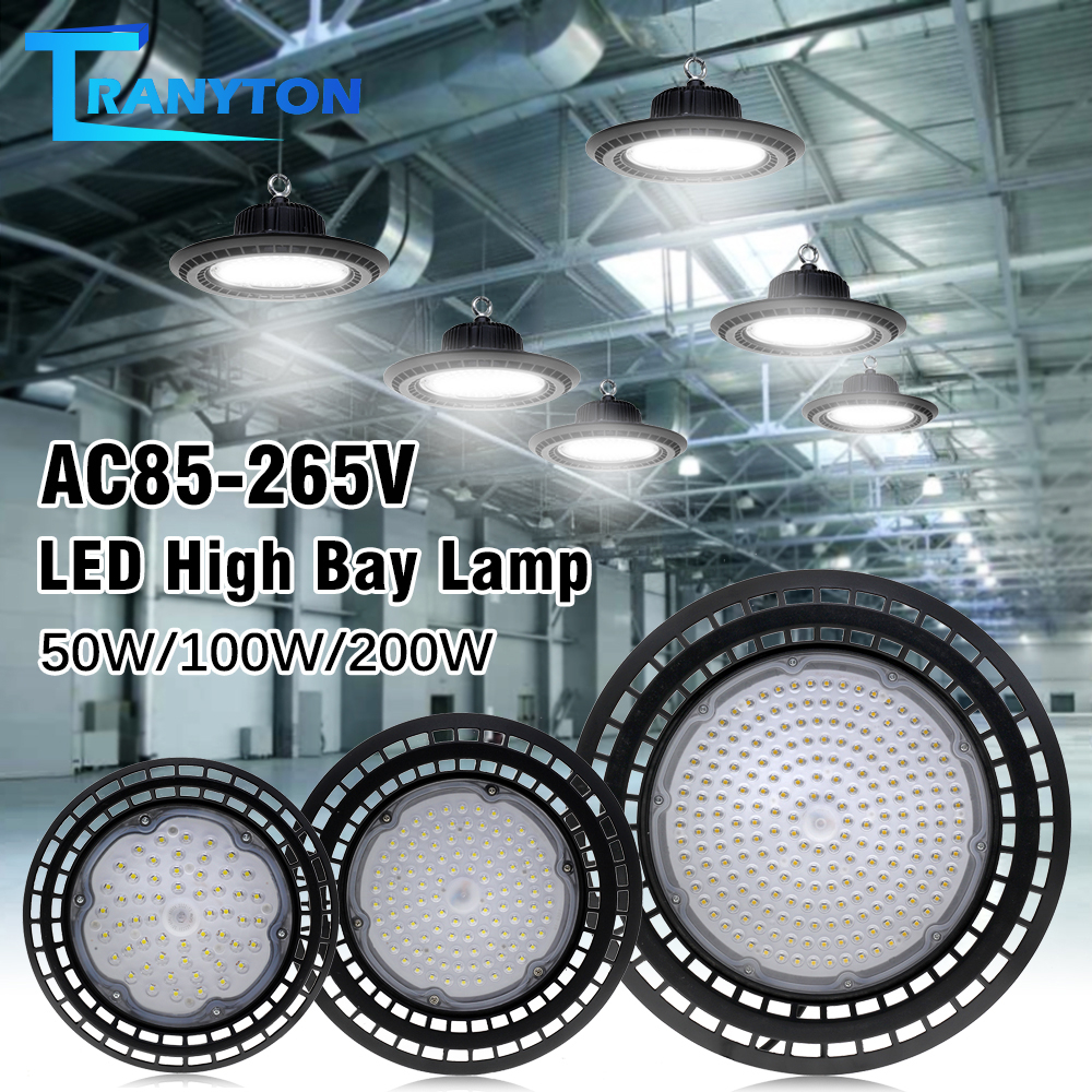 High Quality LED Industrial Light 50W 100W 200W Commercial Lamp 4000K ...