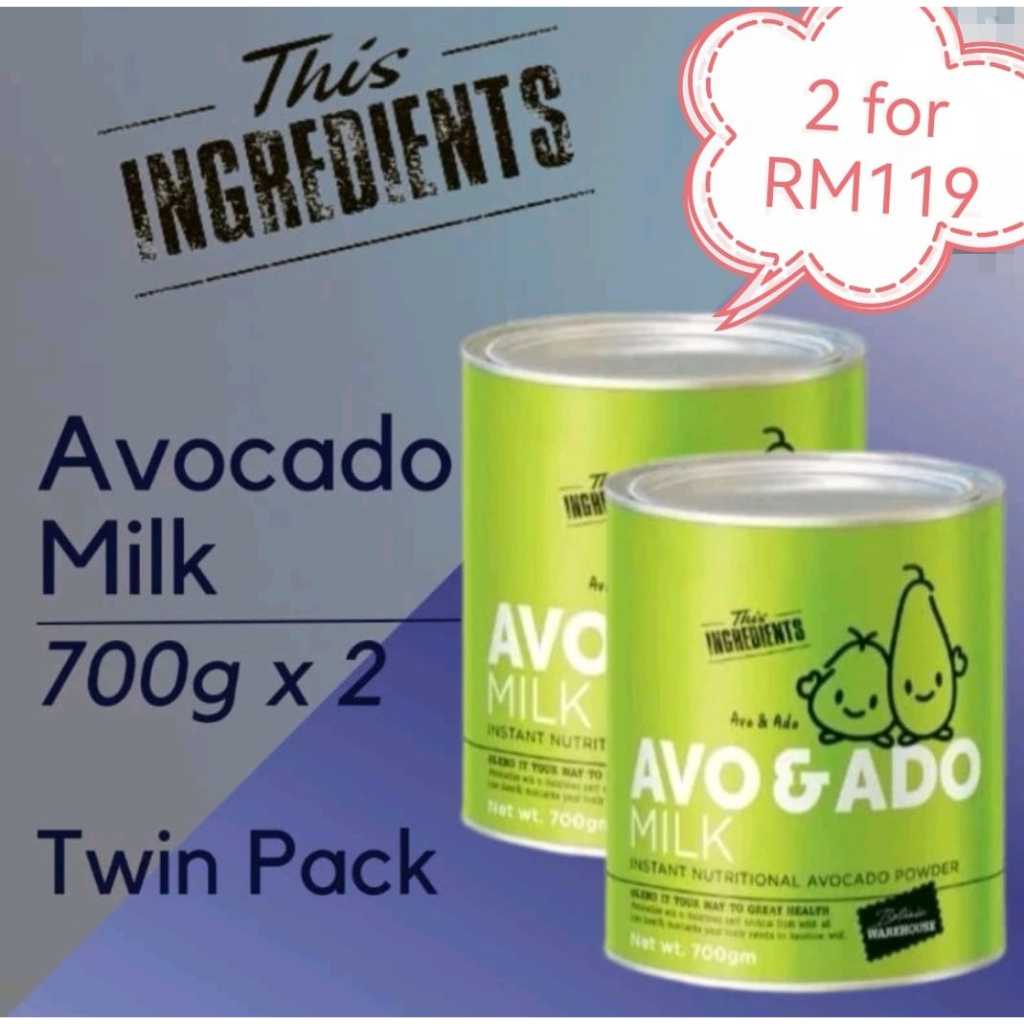 AVOCADO MILK instant nutritional | Shopee Malaysia