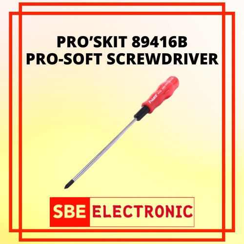 PRO'SKIT 89416B Pro-Soft Screwdriver (MADE IN TAIWAN) | Shopee Malaysia