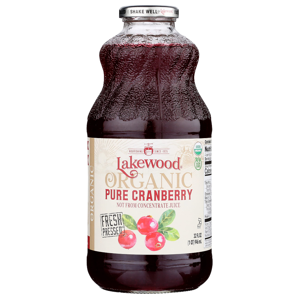 Lakewood Organic Pure Cranberry Juice | Shopee Malaysia