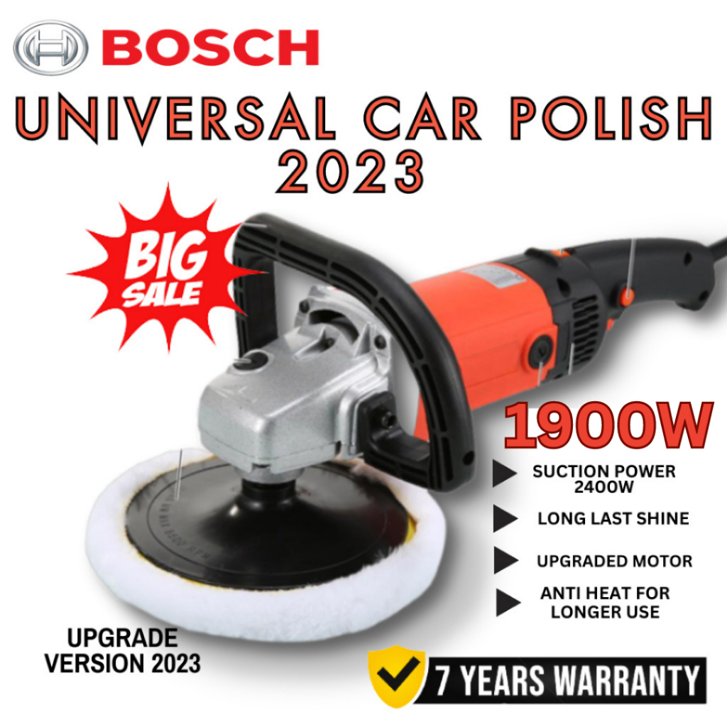 💥READY STOCK💥FREE SHIPPING💥 NEW 2023 Car Polisher 1400W Car Polish
