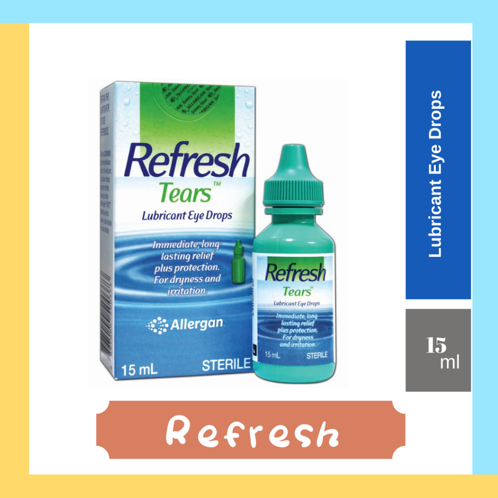 ALLERGAN Refresh Tears Eye Drop 15ML Shopee Malaysia