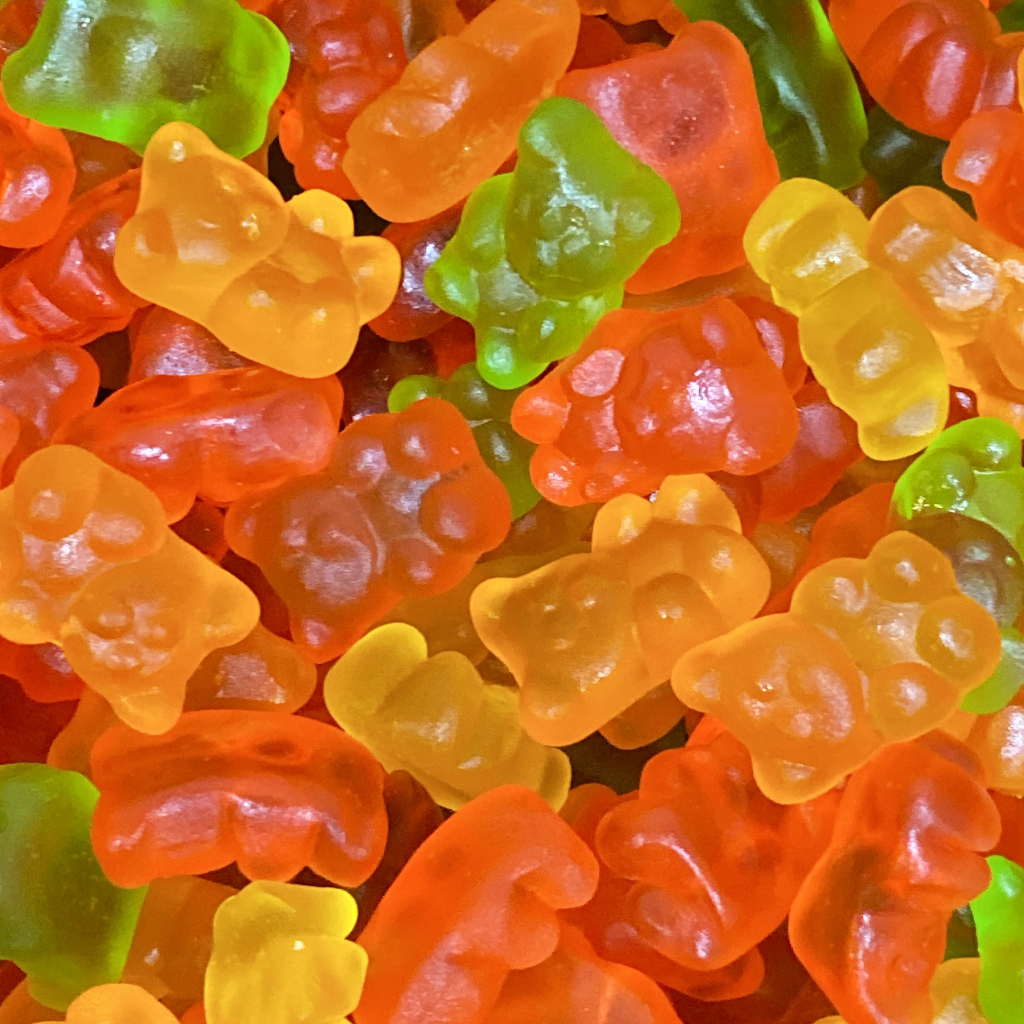 50Gram Gummy Candy Sweets Candy Worm Shaped Bear Shaped StarShape ...