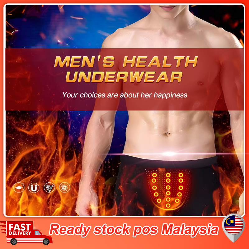 Health care underwear, men's magnetic health underwear, men's boxer ...