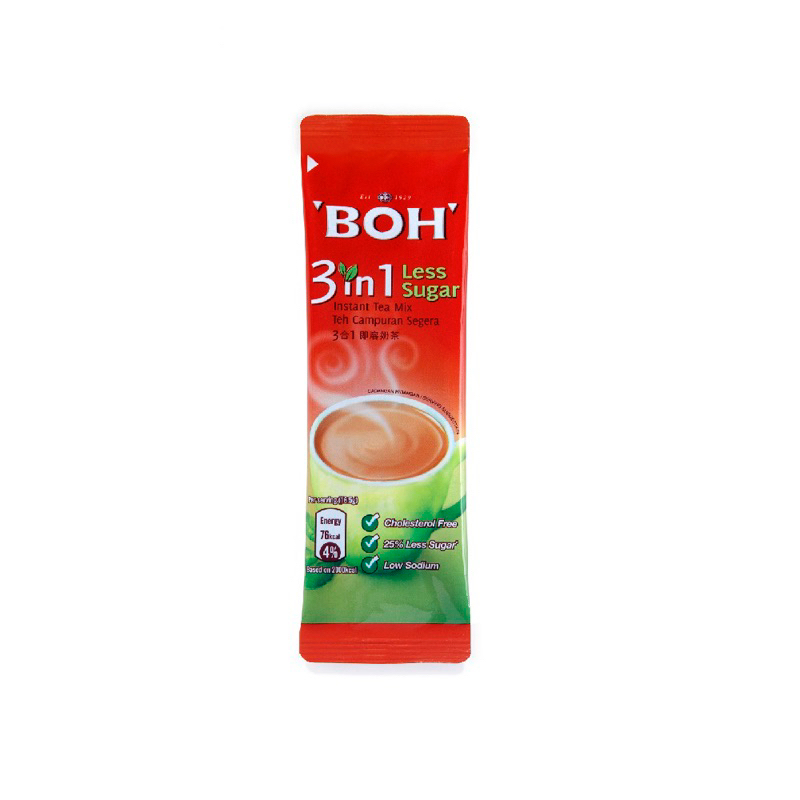 BOH Tea 3in1 Less Sugar (Loose pack) | Shopee Malaysia