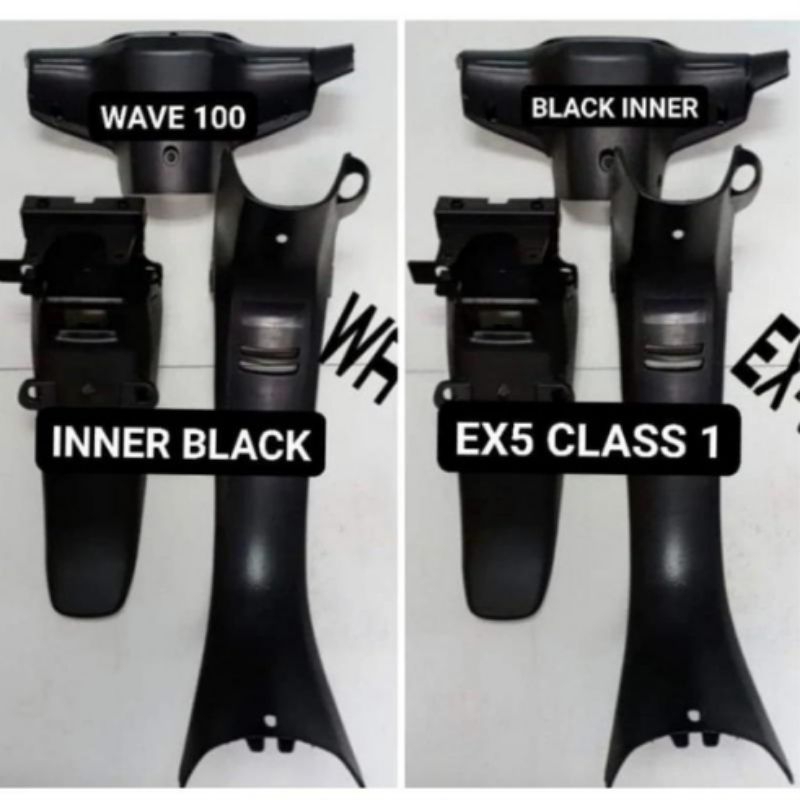 HONDA WAVE100 WAVE 100 W100 EX5 CLASS1 INNER COVER BODY SET INNER KAVER
