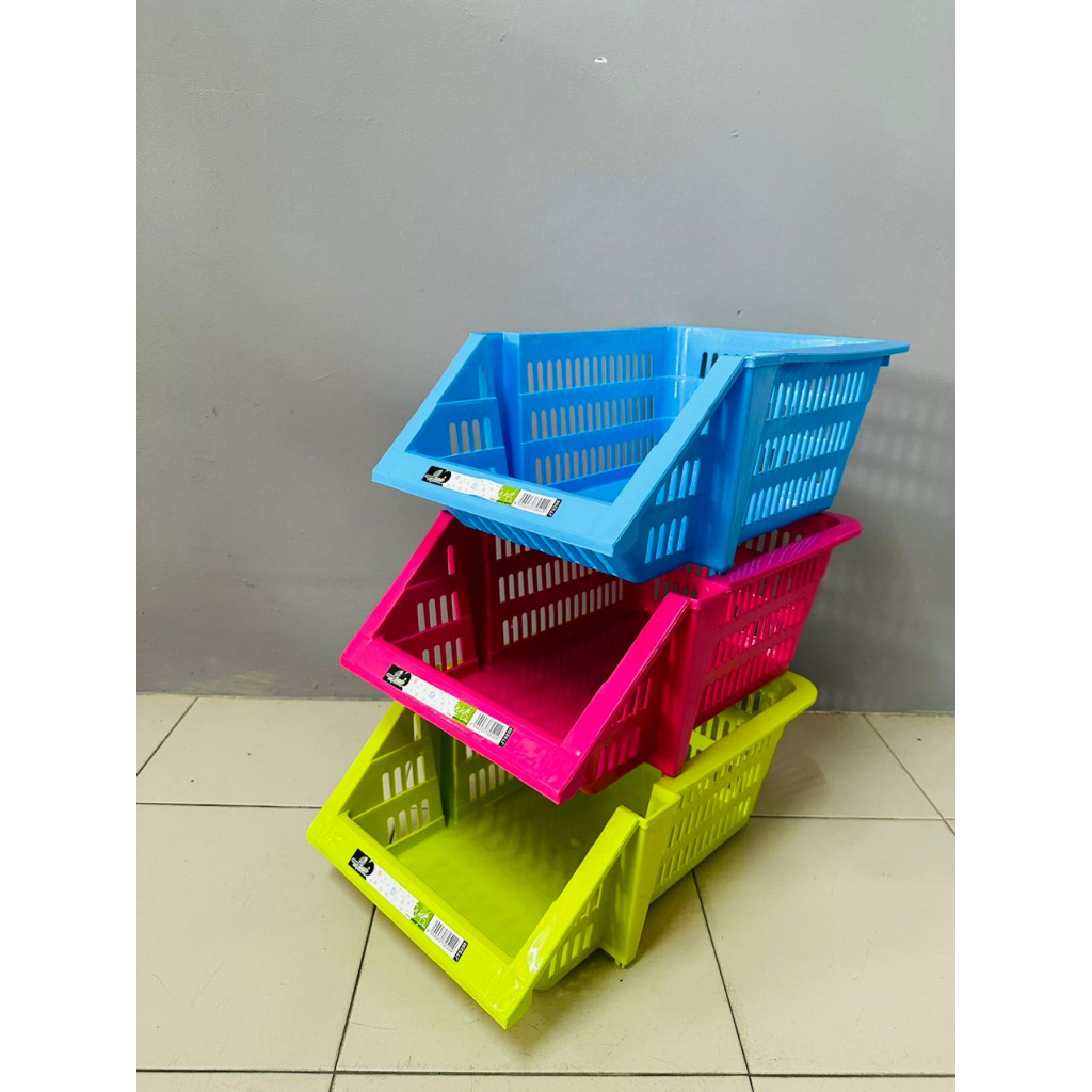STORAGE RACK RACK L JT5250/ MULTIPURPOSE RACK / STACKABLE BASKET ...