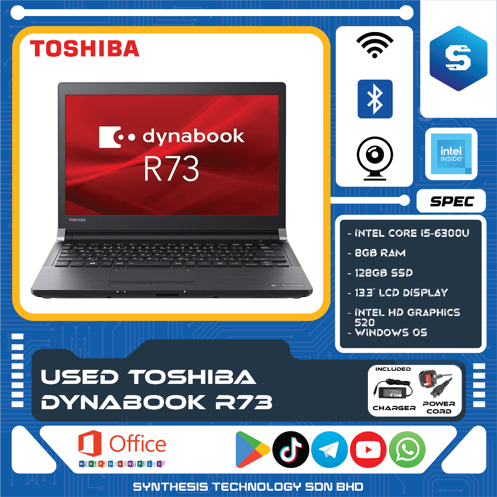 dynabook dynabook G83 M Core i5 8250U 1.6GHz 16GB 512GB(SSD) 13.3W 
