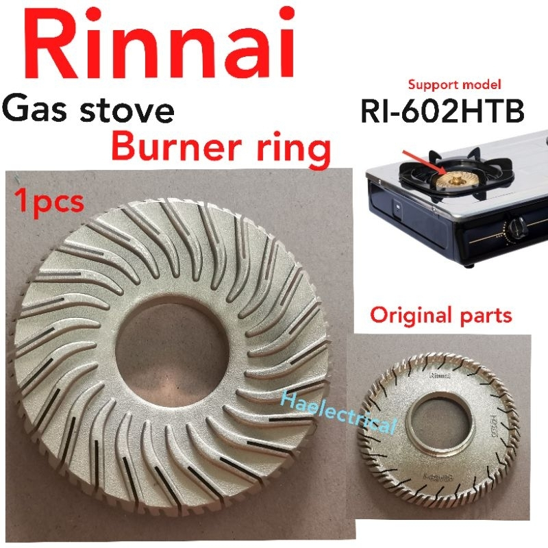 Original Gas Stove Burner Head For Rinnai RI602HTB / RI522MM Shopee