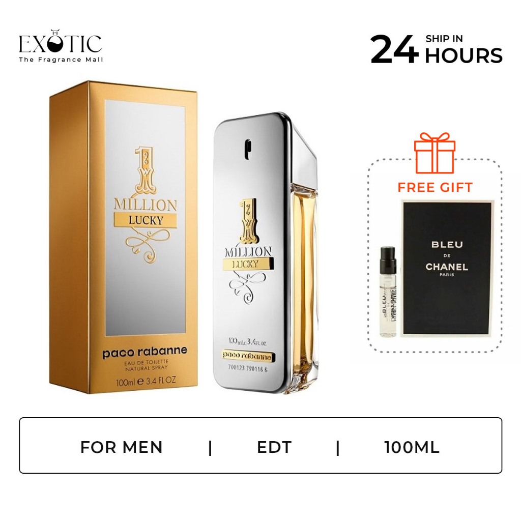 One Million Lucky Perfume Hombre Perfume Million Lucky De Paco