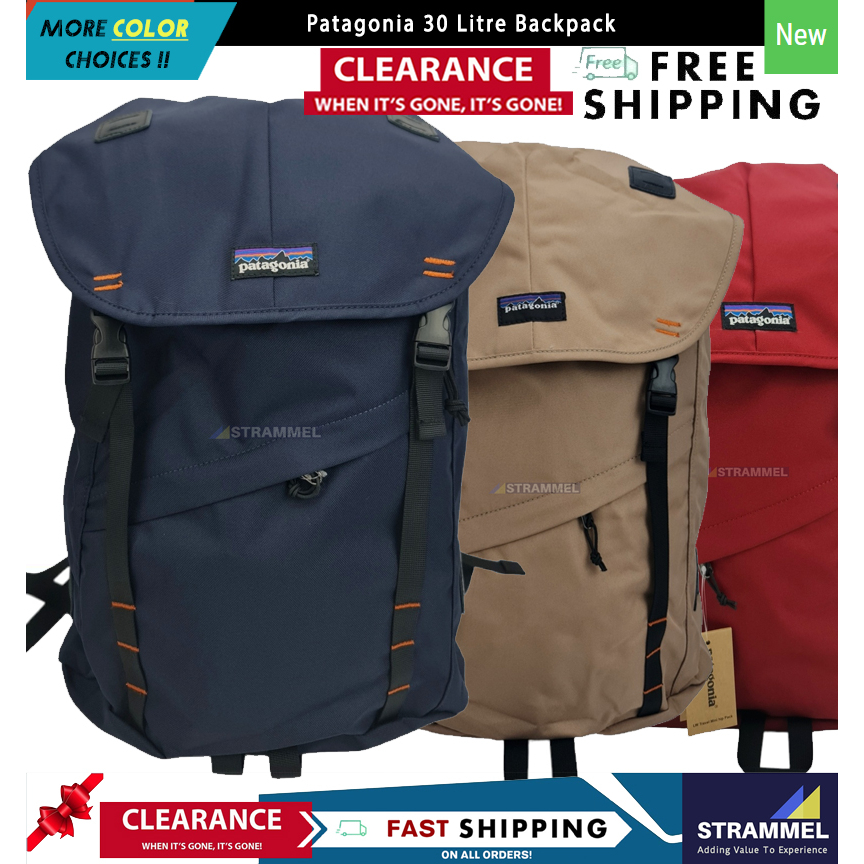 ƿɑtɑɡonıɑ 30 Litre Backpack Bag Fits 15 Inch Laptop For Travel Outdoor ...