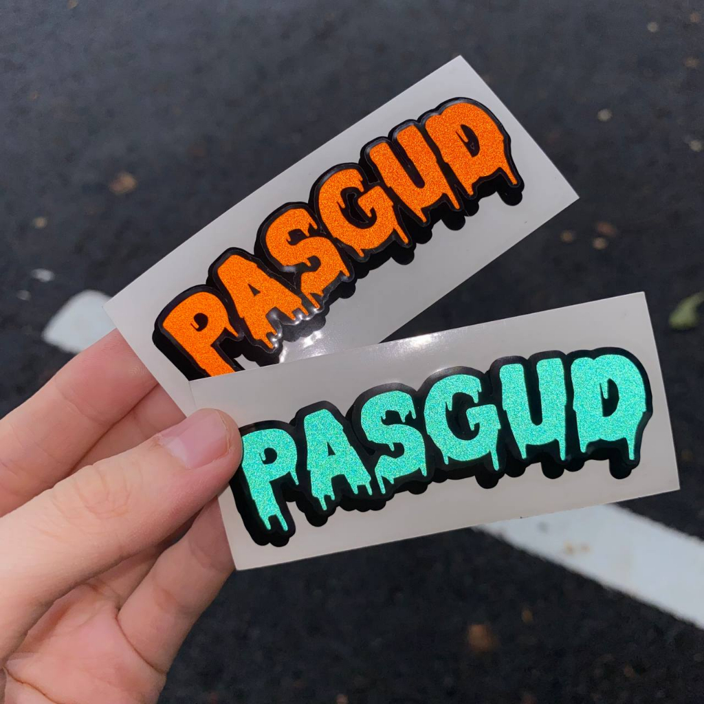 STICKER PASGUD PANTUL CAHAYA | STICKER MOTOR | STICKER KERETA | Shopee ...