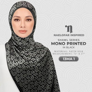 naelofar] Italian Sunrise/Monogram Mania/ Moda Shawl & Square 