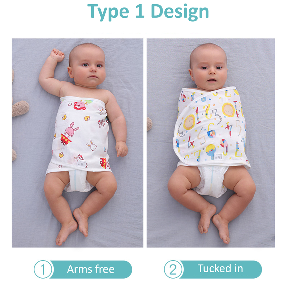 [MALAYSIA STOCK] BABY SWADDLE COTTON SWADDLE BABY WRAP KAIN BEDUNG