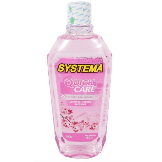 SYSTEMA MOUTHWASH Japanese Cherry Blossom 750 ml Shopee Malaysia
