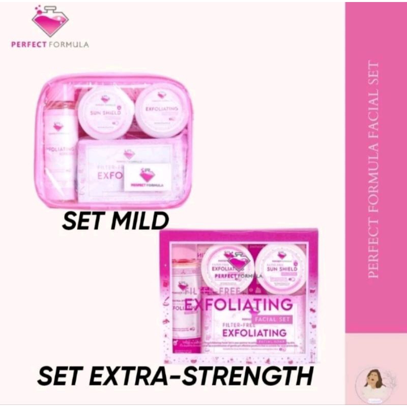 PERFECT FORMULA SKINCARE SET MILD/EXTRA | Shopee Malaysia