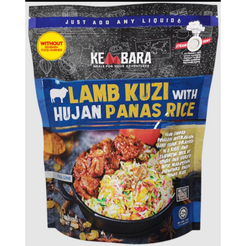 Lamb Kuzi with Hujan Panas Rice (Kembarameals) | Shopee Malaysia