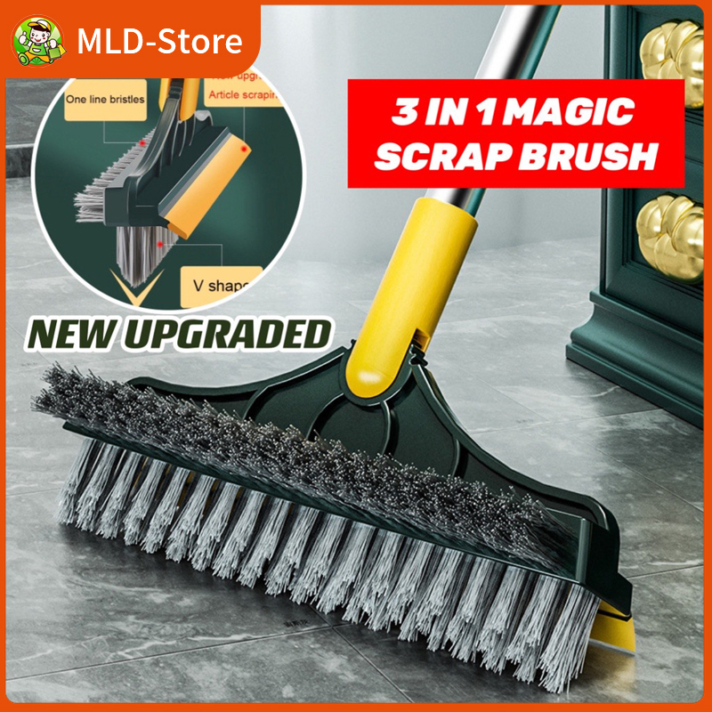 MLD 🇲🇾 [READY STOCK] 3 In 1 Brush Magic Broom Penyapu Lantai Floor ...