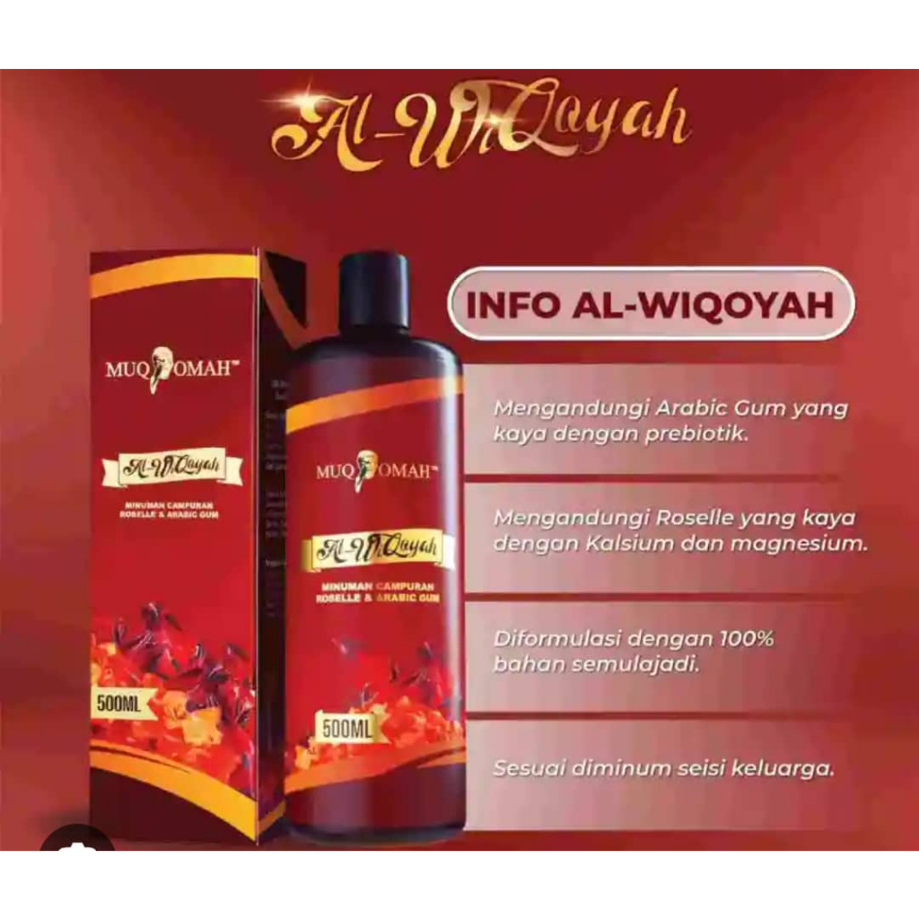 Original Jus Wiqoyah 500ml Jus Al Wiqoyah 500ml Shopee Malaysia