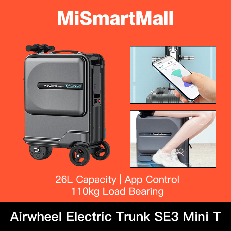 Airwheel SE3MiniT 20inch Ride Boarding Luggage Electric Smart Luggage