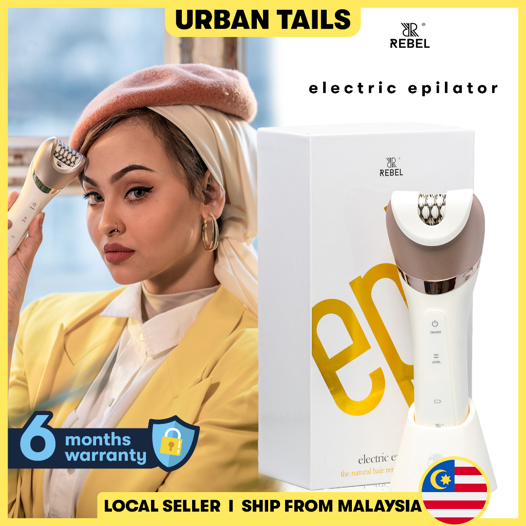 REBEL ELECTRIC EPILATOR Man Women Lady Body Hair Electric Remover