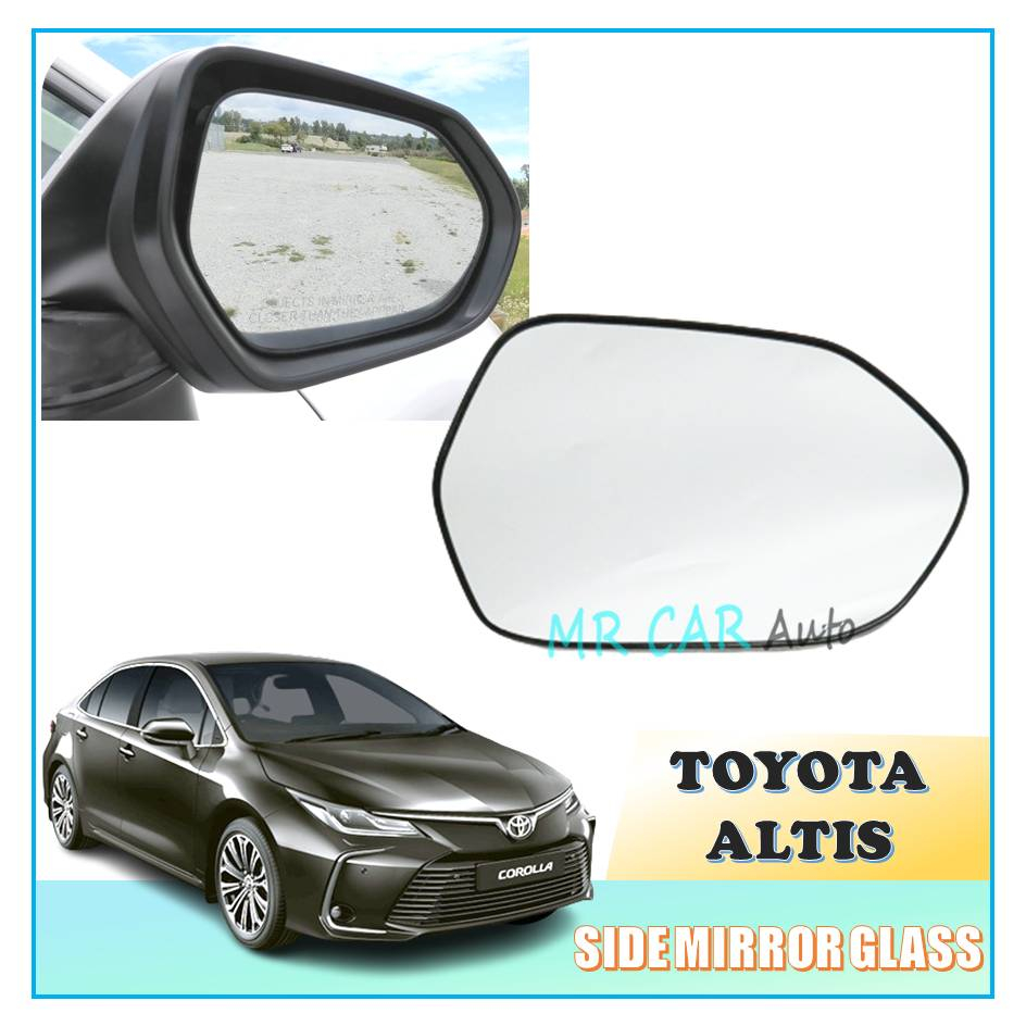 TOYOTA ALTIS ZRE211 2019-2023 SIDE MIRROR GLASS (OEM/ORIGINAL) | Shopee ...