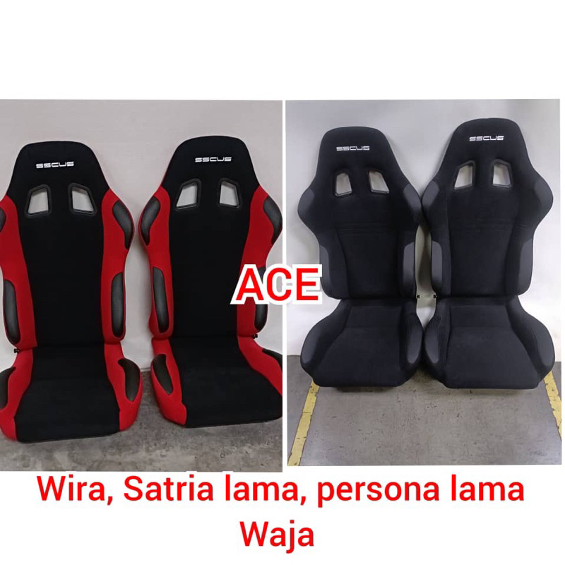 Sscus diy Bucket sport seat for Wira ,Satria lama,Saga LMST,waja