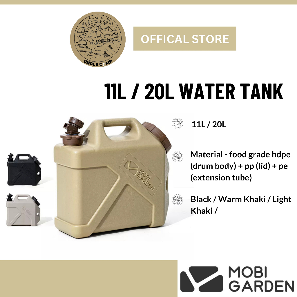 Mobi Garden10L/20L Water Container Outdoor Camping Water Tank Storage ...