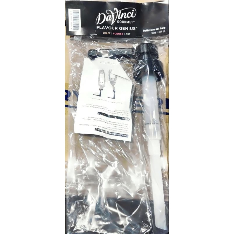 DaVinci Gourmet Syrup Pump Sauce Pump 30ML Shopee Malaysia
