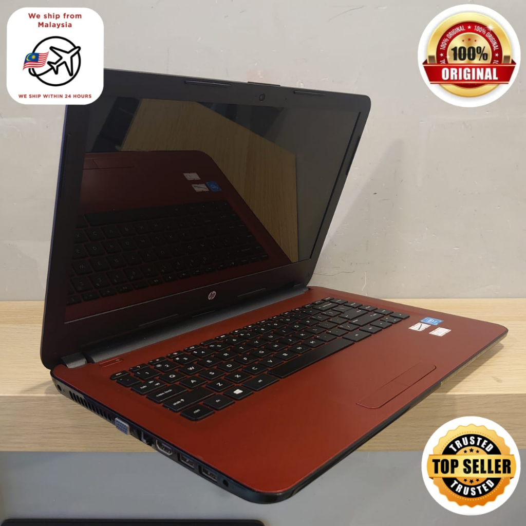 Hp 14 Ac136tu Celeron Laptop 100 Original Used Shopee Malaysia 5311