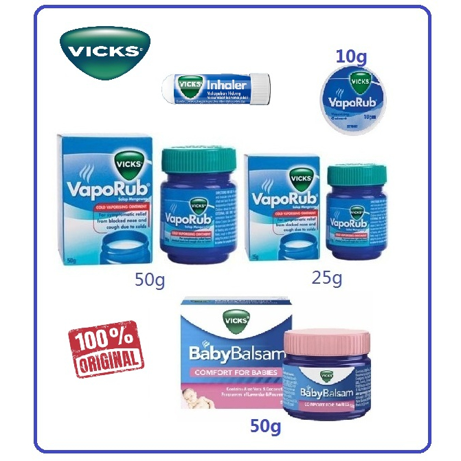 Vicks vaporub/baby balsem Shopee Malaysia