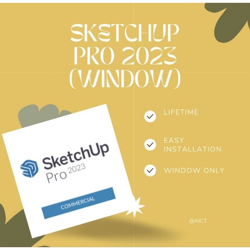 🔥🔥 SKETCHUP PRO V23 LIFETIME 2023 🔥🔥 - Window Device only | Shopee Malaysia