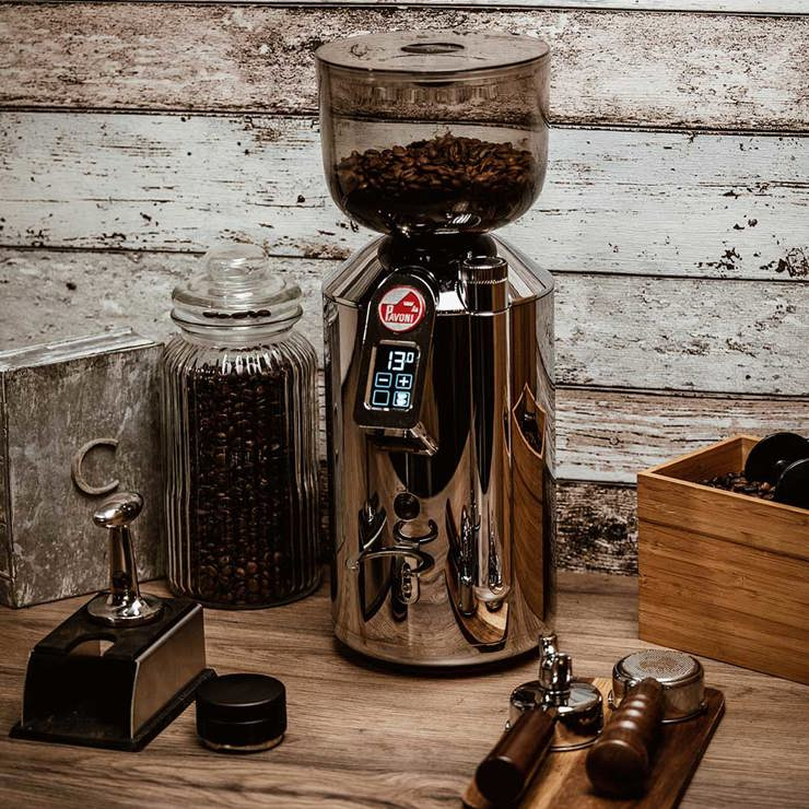 La Pavoni Cilindro Prosumer Coffee Grinder Shopee Malaysia