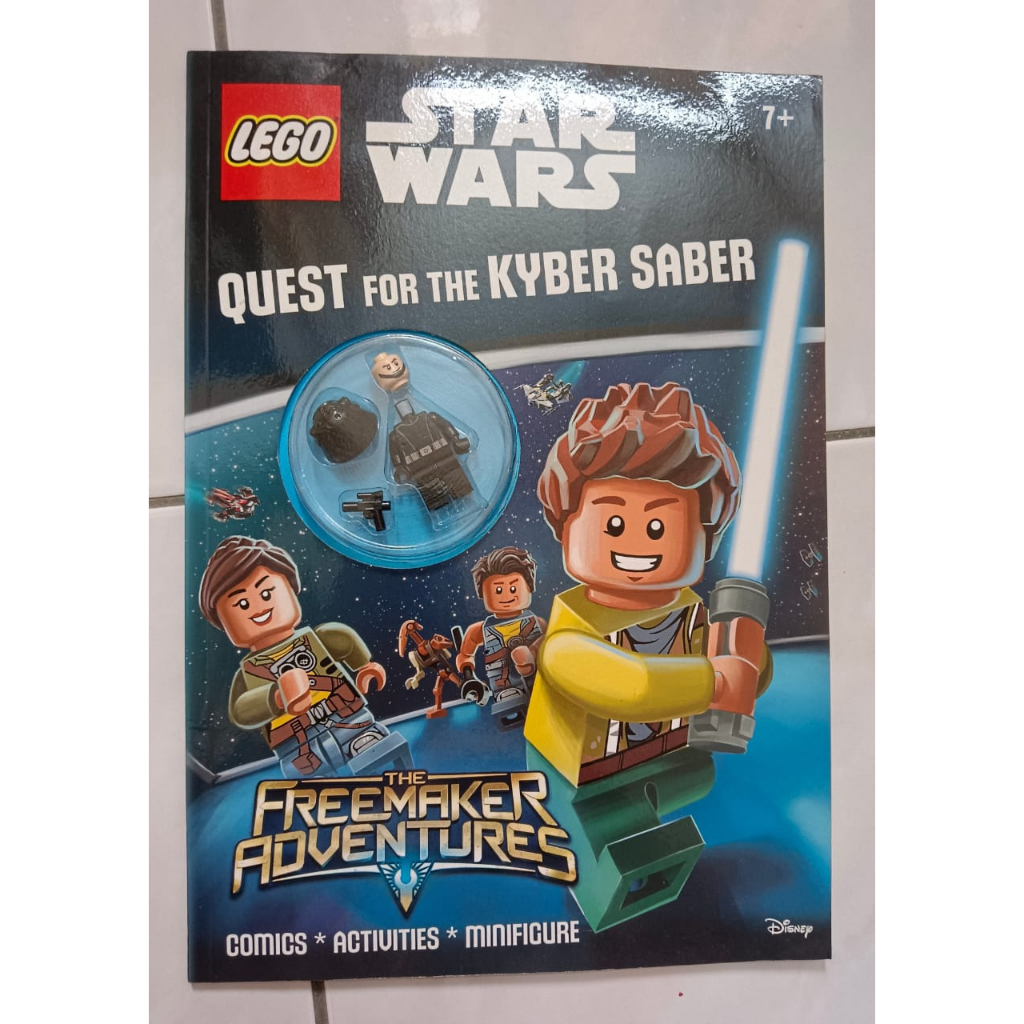 LEGO Star Wars: Quest for the Kyber Saber (Comics with Minifigure ...