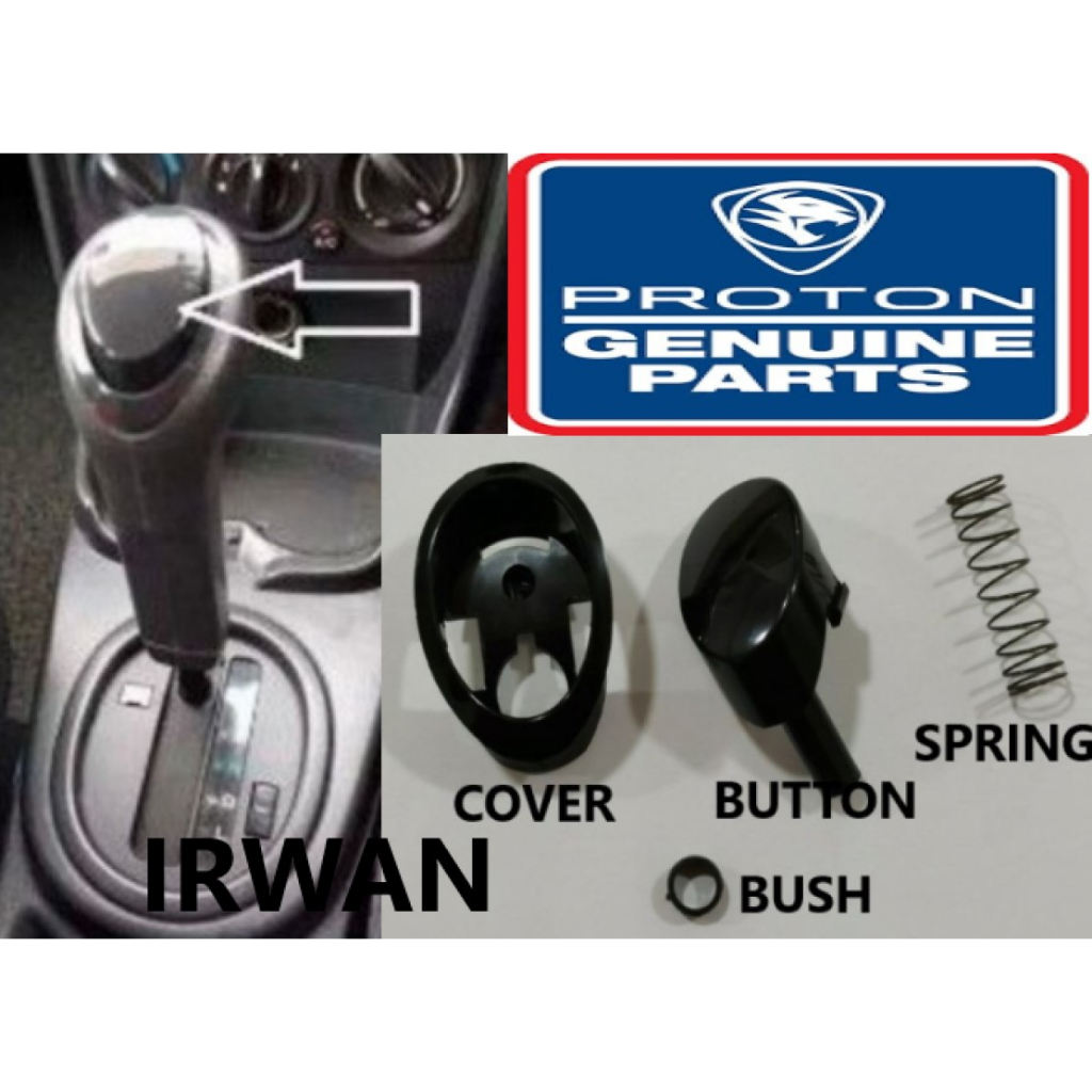 ORIGINAL PROTON GENIUNE SAGA BLM FL FLX (AUTO) GEAR SHIFT KNOB BUTTON