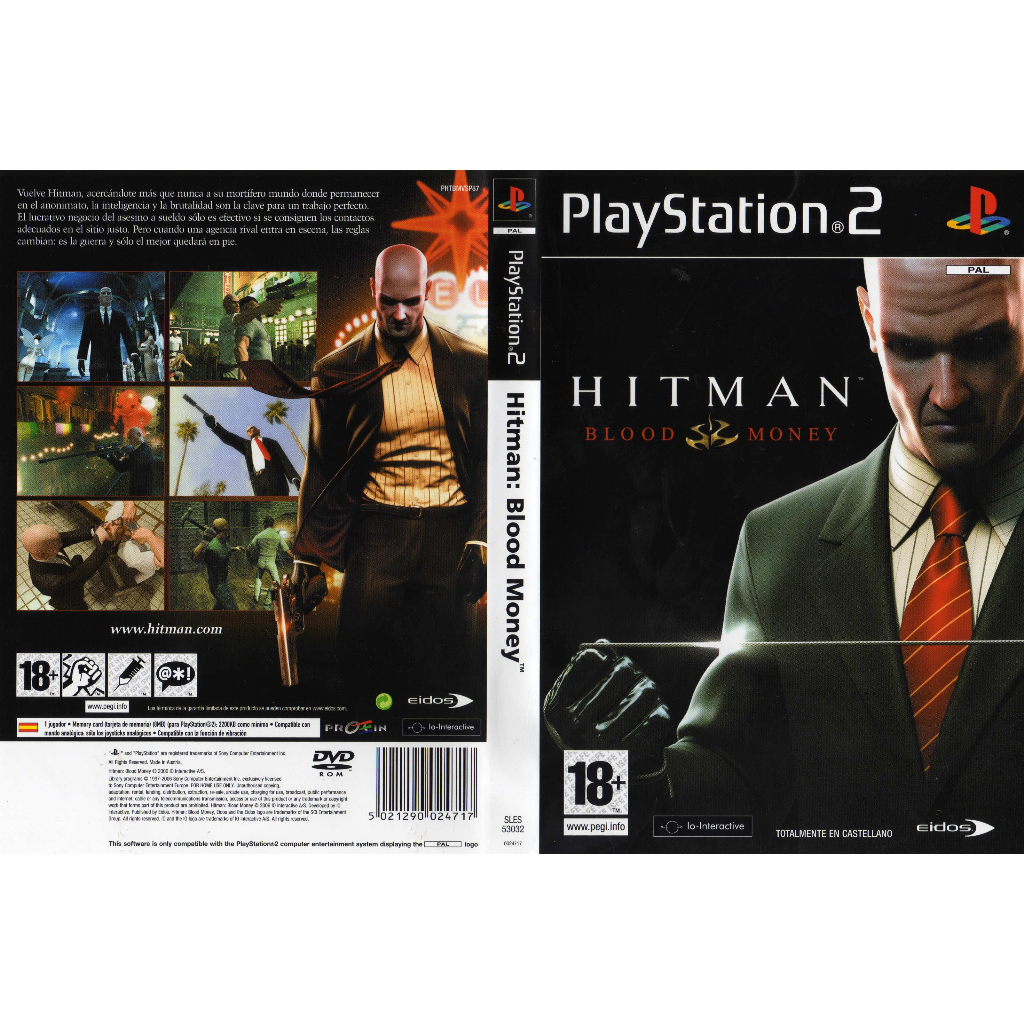 PS2 DVD Games Hitman - Blood Money | Shopee Malaysia