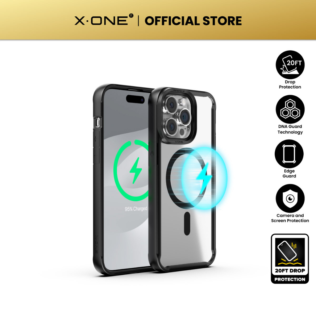 X.One Dropguard 2.0 Magnetic Case for iPhone 15 Pro Max/15 Pro/15/15 ...