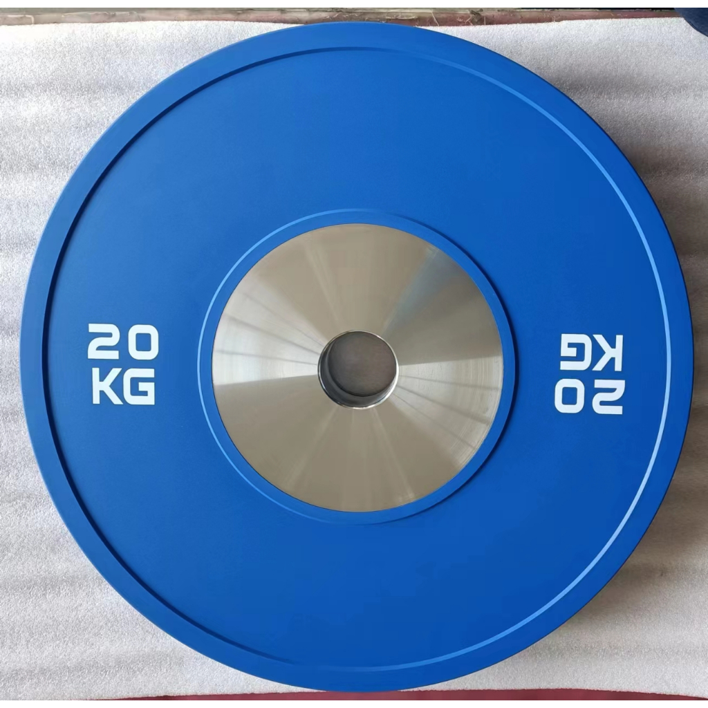 Competition Bumper Plates 20kg High Grade Olympic Rubber Weight Plate weightlifting IWF Crossfit
