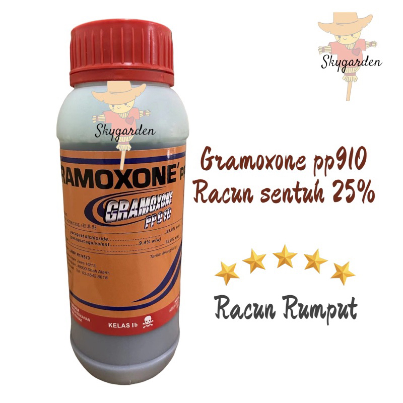 Ready Stock 1l Herbicide Racun Sentuh 25 Racun Lalangandrumput Cepat